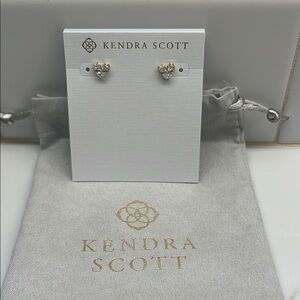 Kendra Scott Gold Stud Earrings Elegant Jewelry